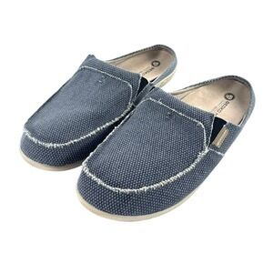 Gecko Man Slip on Shoes‎ Men 14 M Walk Hero Blueberry Color Canvas Beach Preppy